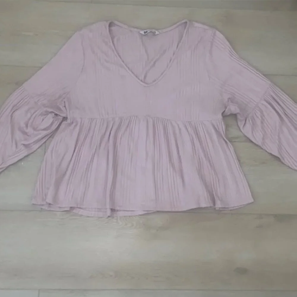 💖 SO® Relaxed Long Sleeve‎ Baby Doll Tee – Juniors (Adult-Friendly!) Size XL💖